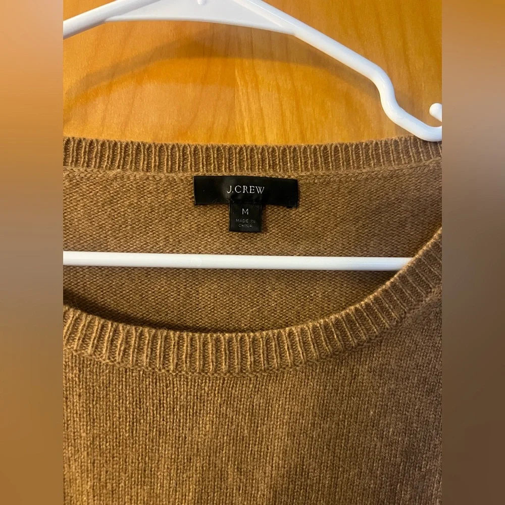 Wool and recycled cashmere oversized crewneck sweater - Picture 5 of 5